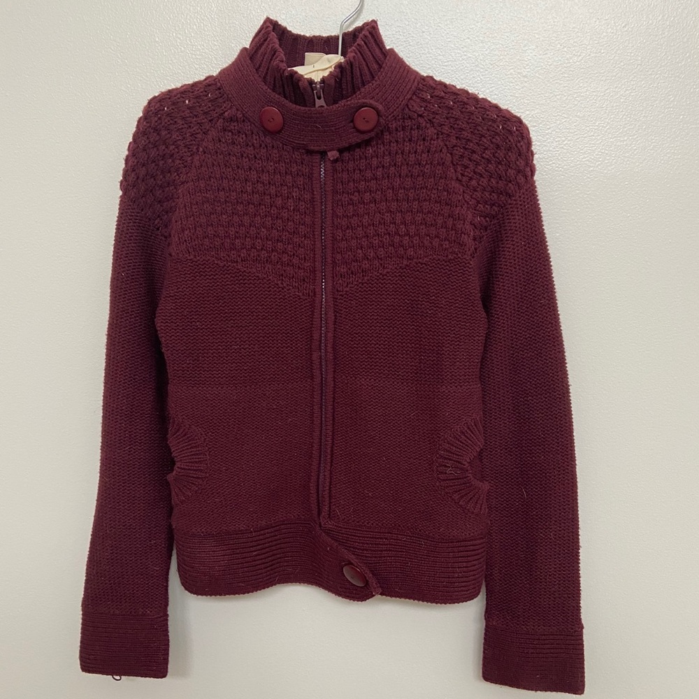 Maroon Lux Sweater